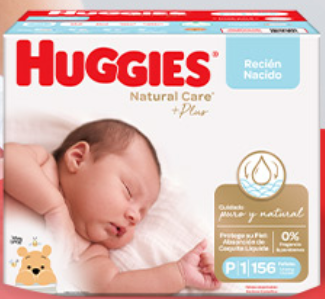 Huggies® Natural Care Recién Nacido